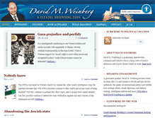 Tablet Screenshot of davidmweinberg.com